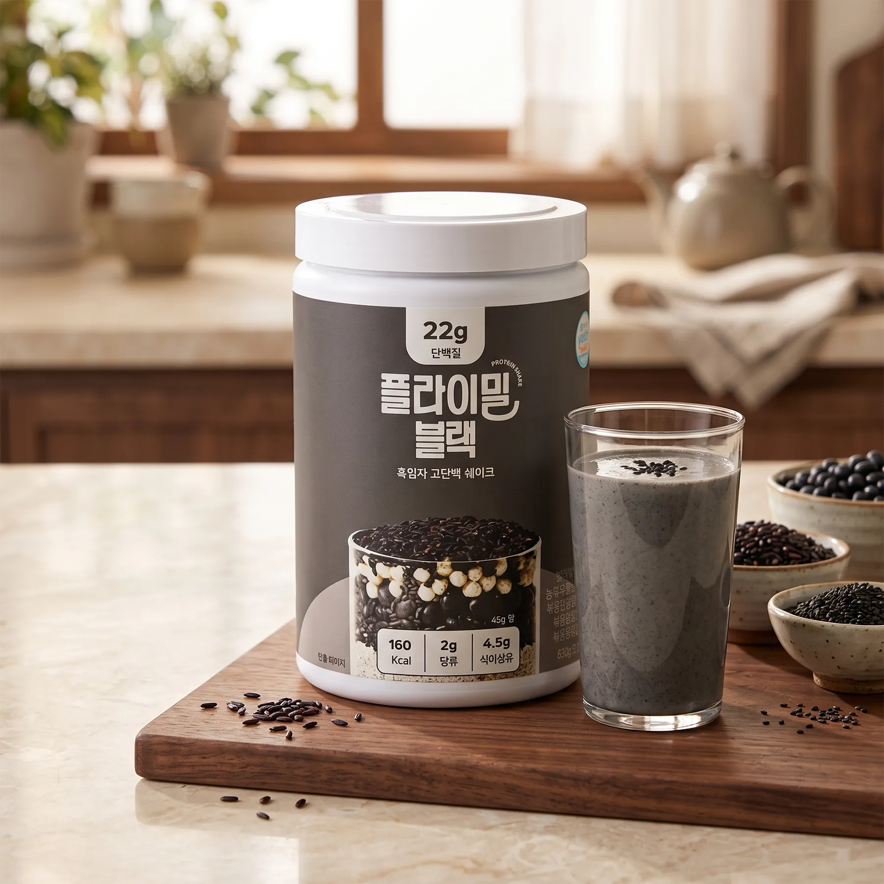 穀物粒飽腹感蛋白質奶昔630g│韓國人氣豐富營養代餐蛋白飲