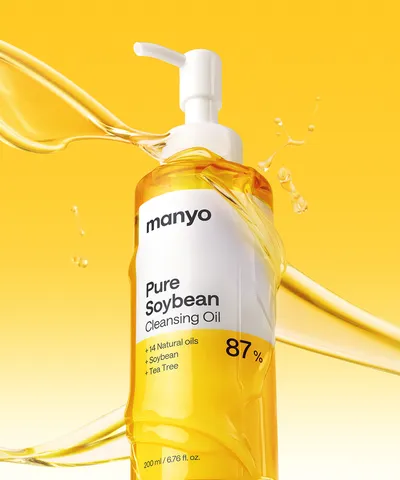 【韓國爆紅卸妝油】manyo 純大豆素卸妝油 200ml