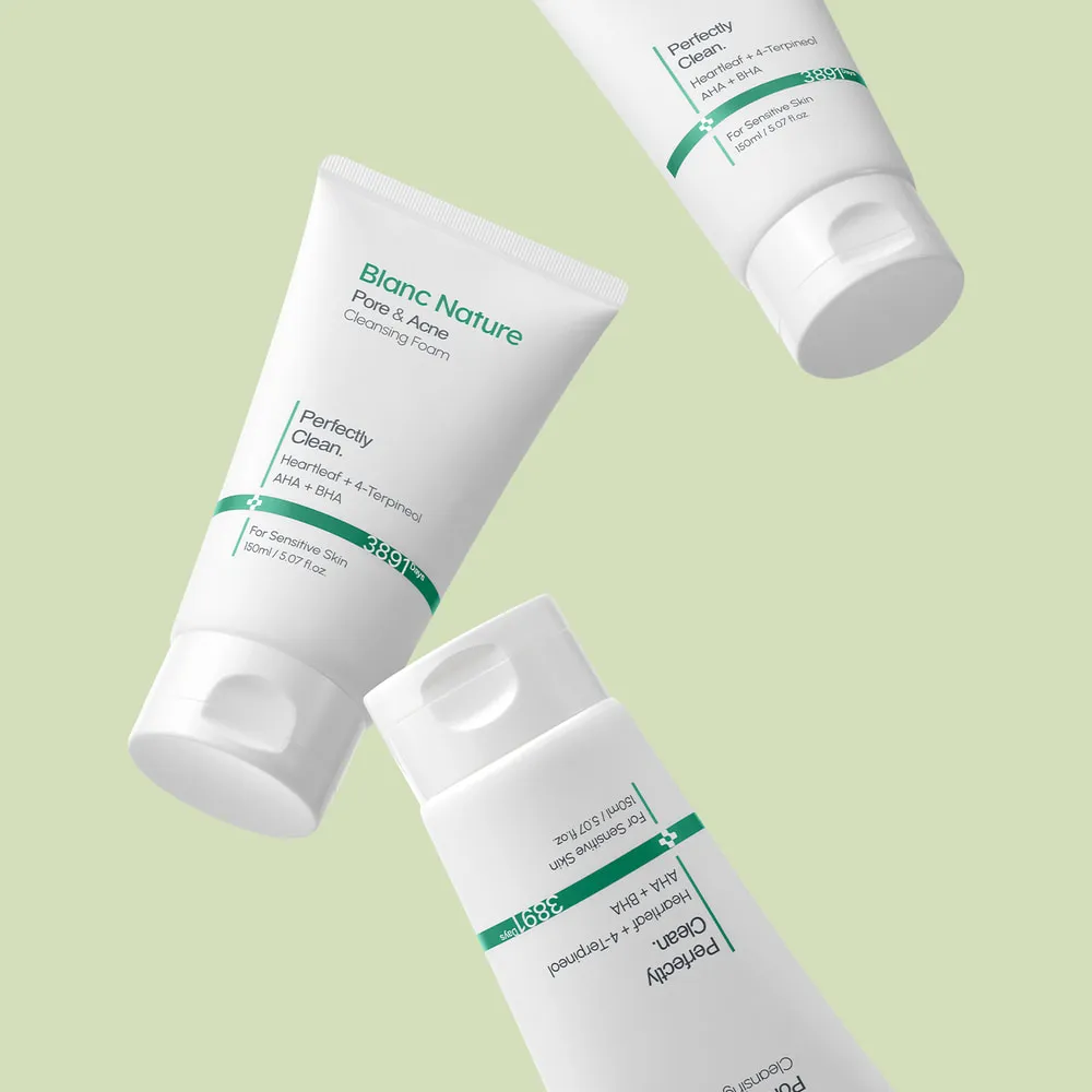 Blanc Nature 痘痘潔面泡沫 150ml