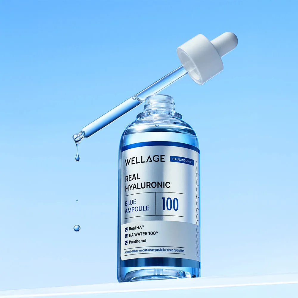 Wellage 純淨透明質酸藍100 安瓶 100ml