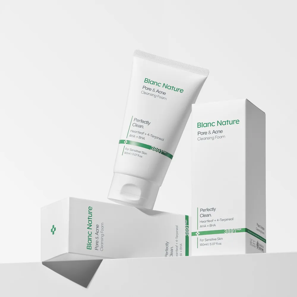 Blanc Nature 痘痘潔面泡沫 150ml